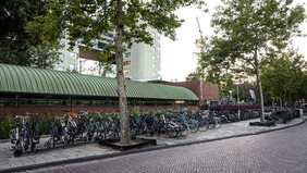 Uitbreiding fietsparkeerplaatsen station Lammenschans 
