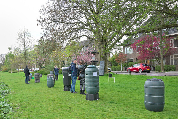 Ieder huis een regenton. Foto:RBF