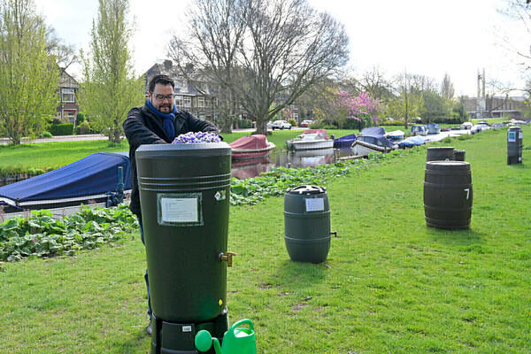 Kijkdag Ieder huis een regenton. Foto:RBF