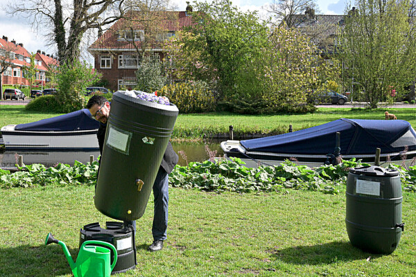 Kijkdag Ieder huis een regenton. Foto:RBF