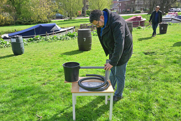 Kijkdag Ieder huis een regenton. Foto:RBF
