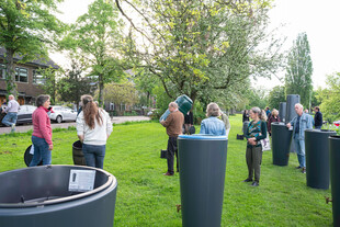 Tweede levering: 22 regentonnen! (foto RBF)