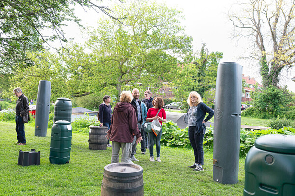 Tweede levering: 22 regentonnen! (foto RBF)