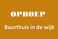 Wil jij met mij meedenken over een buurthuis in de wijk?