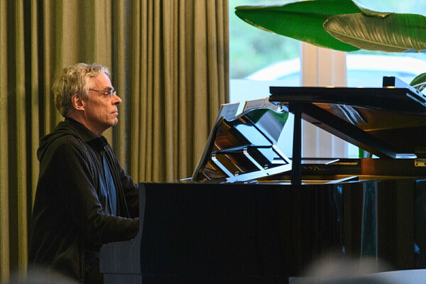 2. Shackleton Blaaskwintet met pianist Frank Redig. (foto Eddy Mansens)