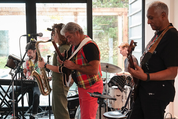 3. Optreden Carribean-Quartet. (foto Jan Jacob Trip)