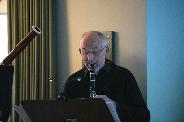 2. Shackleton Blaaskwintet met pianist Frank Redig. (foto Eddy Mansens)