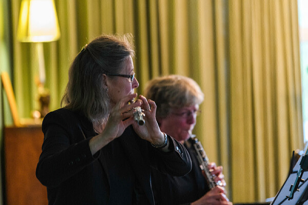 2. Shackleton Blaaskwintet met pianist Frank Redig. (foto Eddy Mansens)