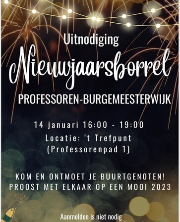 Nieuwjaarsborrel 2023 't Trefpunt