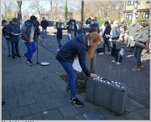 Herdenking 80 jaar van de razzia Joods Weeshuis  vrijdag 17 maart