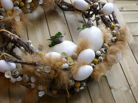 Workshop Paaskrans maken bij De tuin van de smid