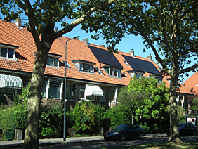 Veel zonnepanelen dit jaar erbij in de Profburgwijk 