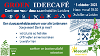 Groen Ideecafé: Duurzaamheids-centrum 