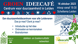 Groen Ideecafé: Duurzaamheids-centrum 