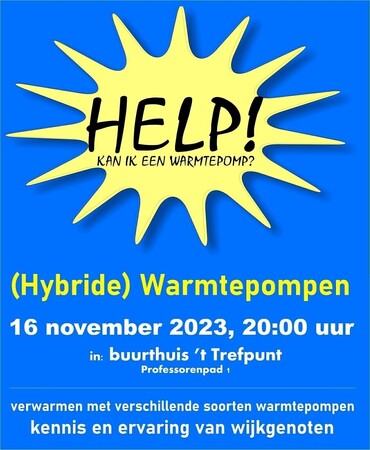 Goed bezochte Informatieavond : Warmtepompen