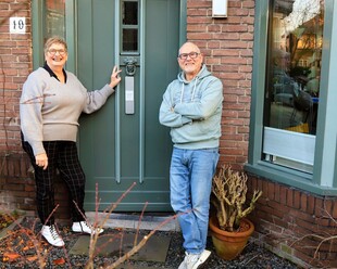 Ingrid en Colins huis rijtjeshuis in Burgemeesterswijk uit 1929