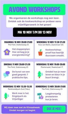 'Morgen begint nu!'-festival / Tomorrow Starts Now!" festival