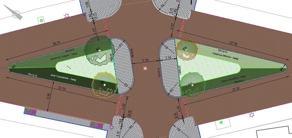 Definitieve ontwerp "Oranjeplein" / Final design "Oranjeplein"