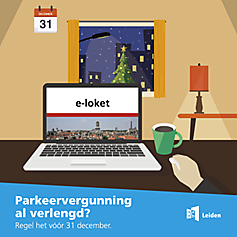 Verleng je parkeervergunning op tijd / Renew your parking permit on time