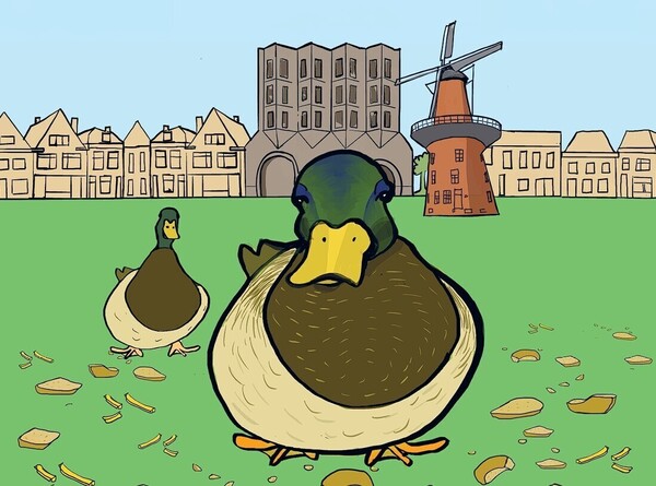 Voederverbod in Leiden / Feeding ban in Leiden