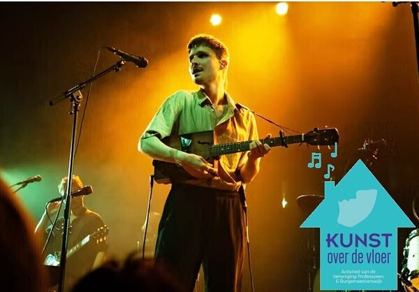 "Kunst over de Vloer" 2026 strikt singer-songwriter Melle! / "Livingroom Concerts" 2026 has booked singer-songwriter Melle!