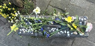 Herdenking wegvoering kinderen en begeleiders Joods Weeshuis / Commemoration of the deportation of children and staff from the Jewish Orphanage