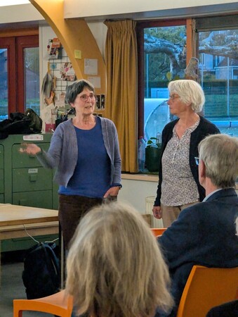 Ruth Judels verteld over de activiteiten van OuderenContact