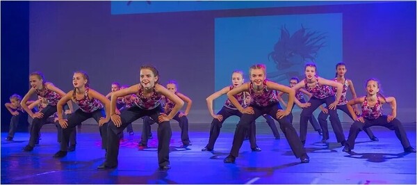 Een dansworkshop, verzorgd door Jazzdanceschool K'dans