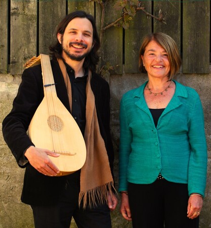 Jeremy Bass en Margot Kalse : Foto - Peter van Oosterhout