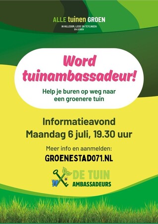  Tuinambassadeurs gezocht / Garden Ambassadors Wanted
