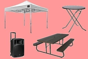 Feestmaterialen beschikbaar om te lenen van de Vereniging / Party materials available to borrow from the Association