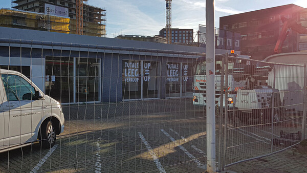 Voorbereidingen sloop van pand waar Het Moterhuis in zat. (foto RBF)