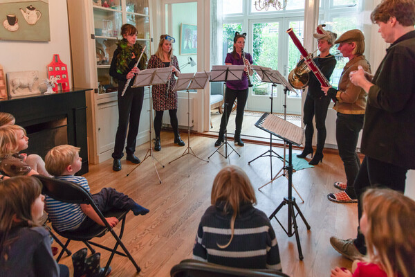 Peter en de Wolf Eolian Ensemble (foto's Rob Oudshoorn) 